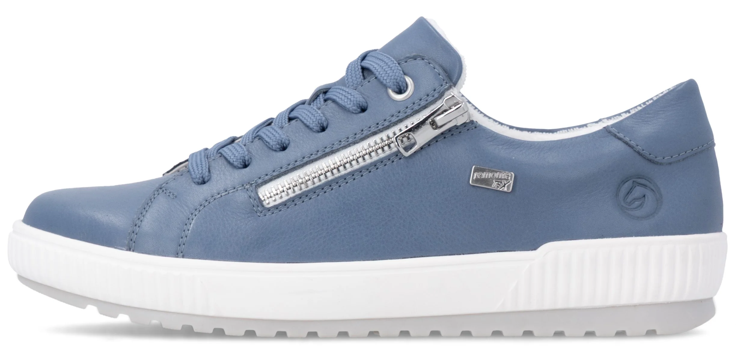 Jeans Lace Up W Side Zip - Image 2