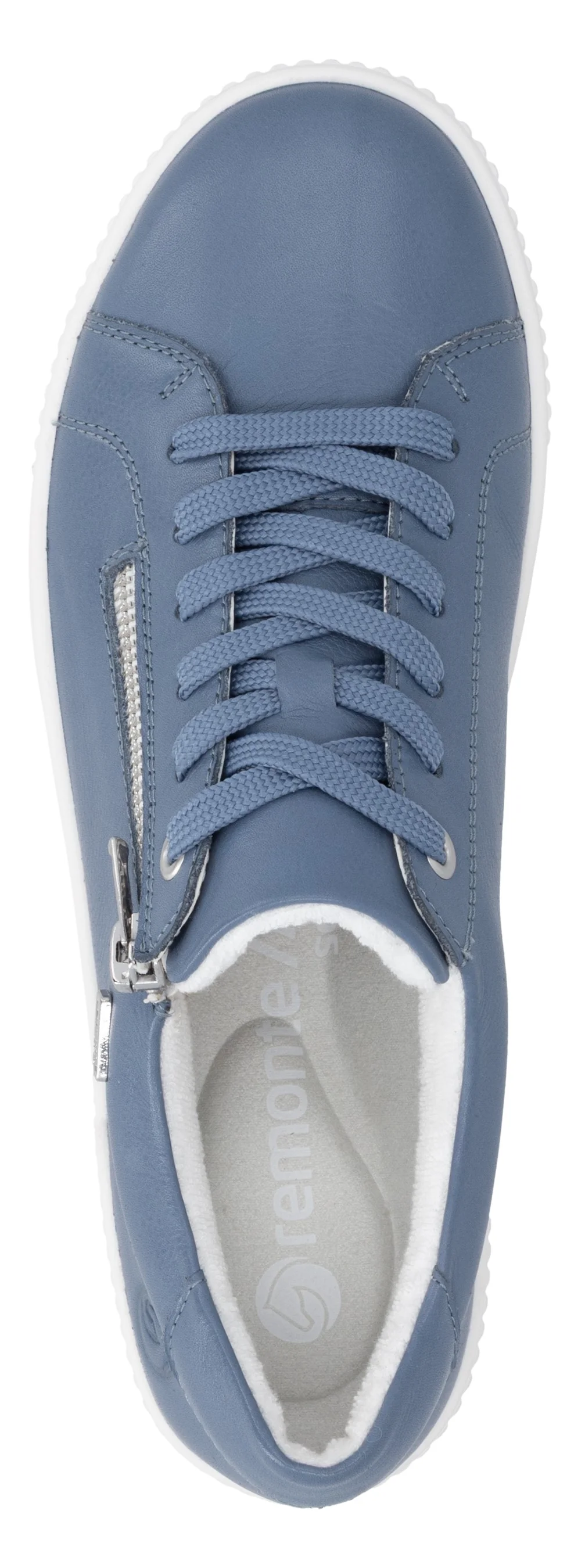 Jeans Lace Up W Side Zip - Image 3