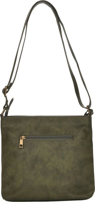 Purse Green With Off White/Brown - Image 3