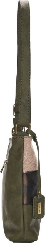 Purse Green With Off White/Brown - Image 5