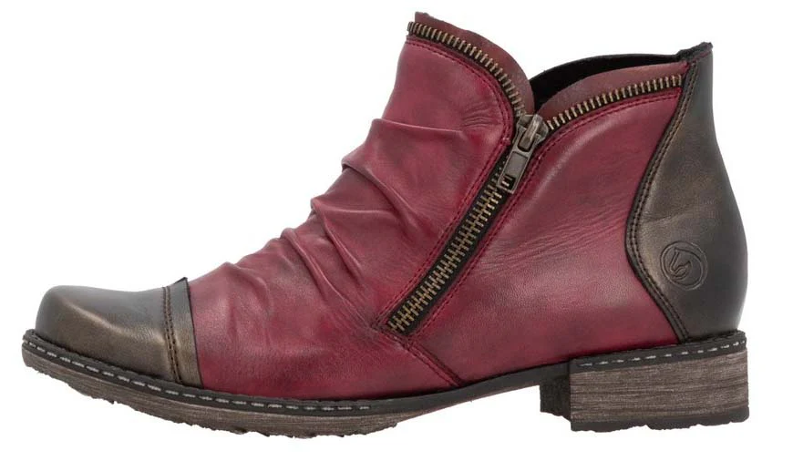 Red Side Zip Boot - Image 3