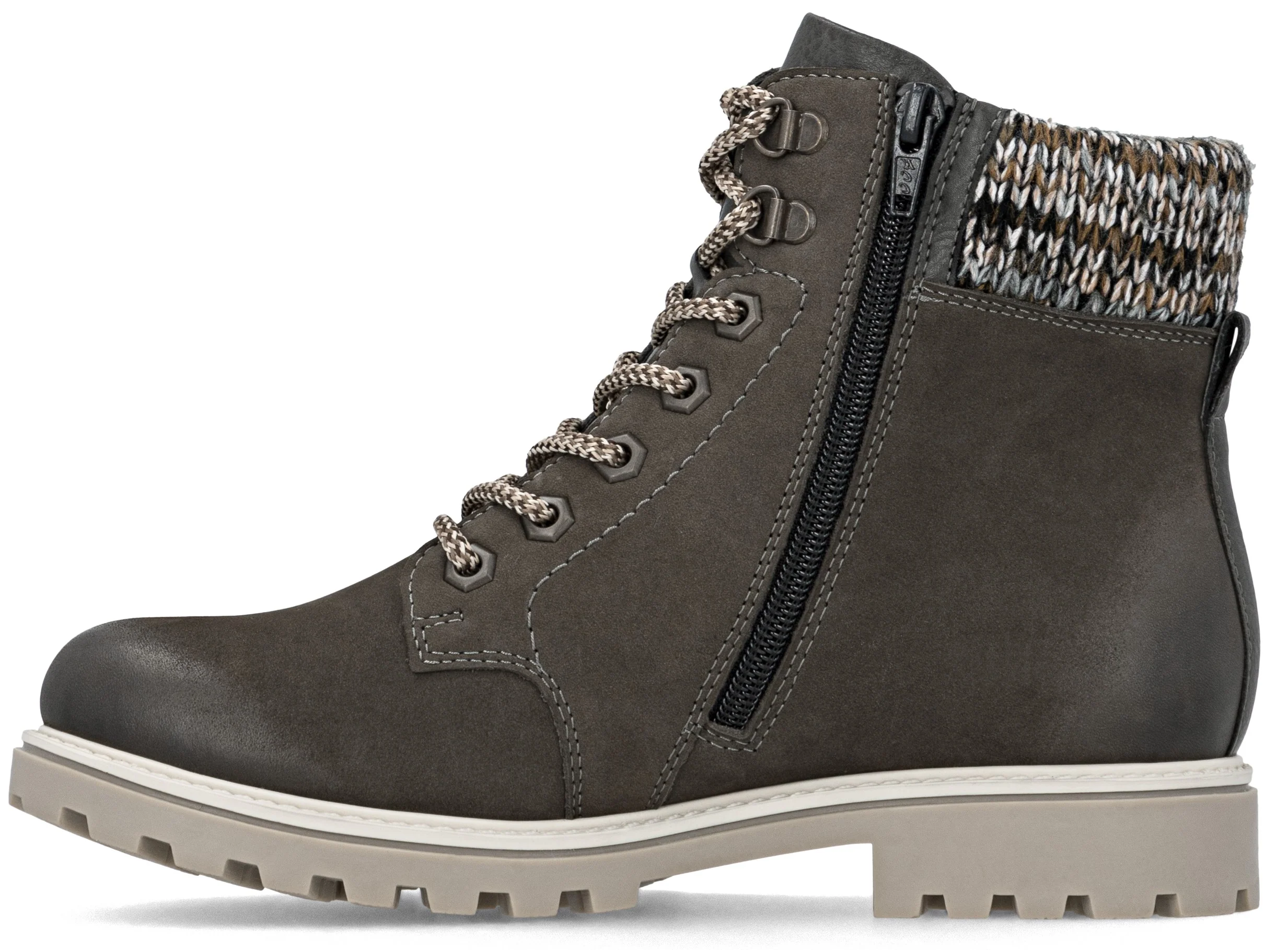 Smoke Lace Up Boot - Image 2