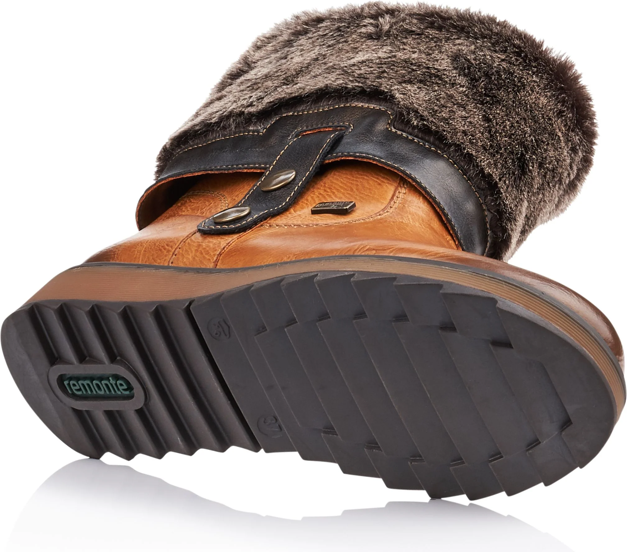 D8874-24 - Tan Fold Down Boot - Image 4