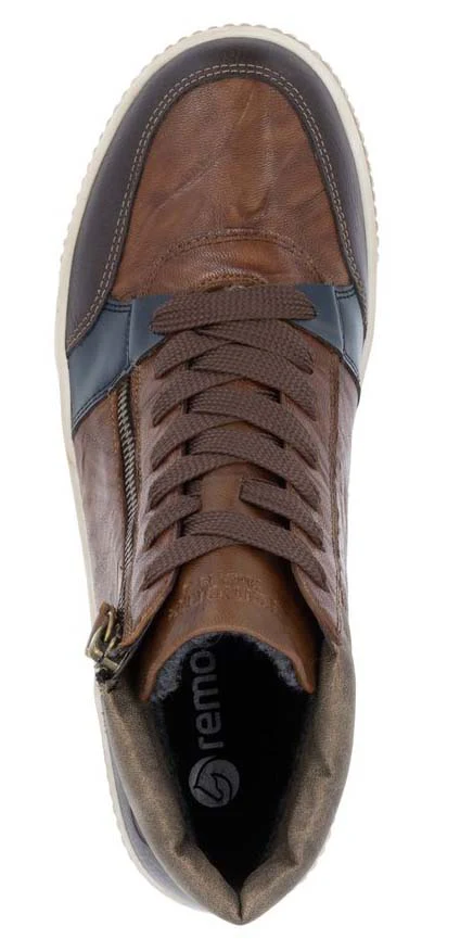 Tan Lace Up W Side Zip - Image 6