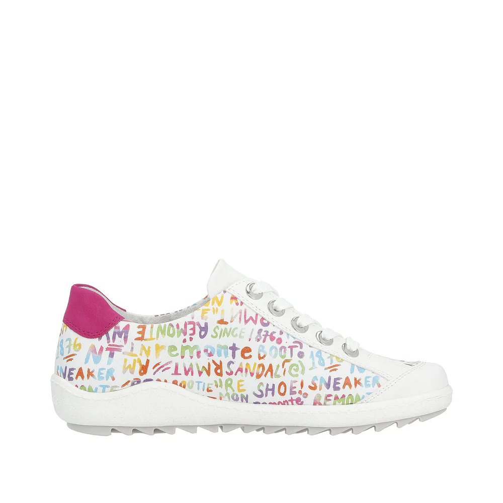 White Multi Lace Up - Image 2