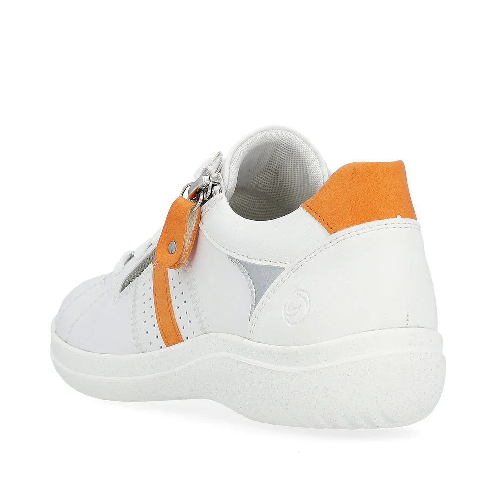 White Orange Lace Up - Image 5