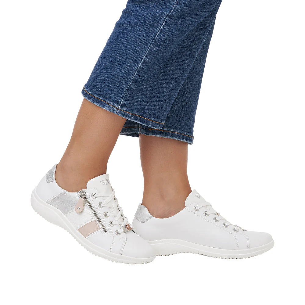 White/Pink Lace Up - Image 9