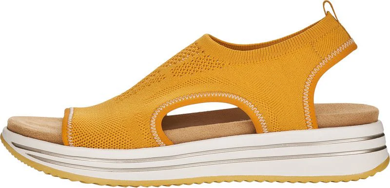 Yellow Knit Sandal - Image 3