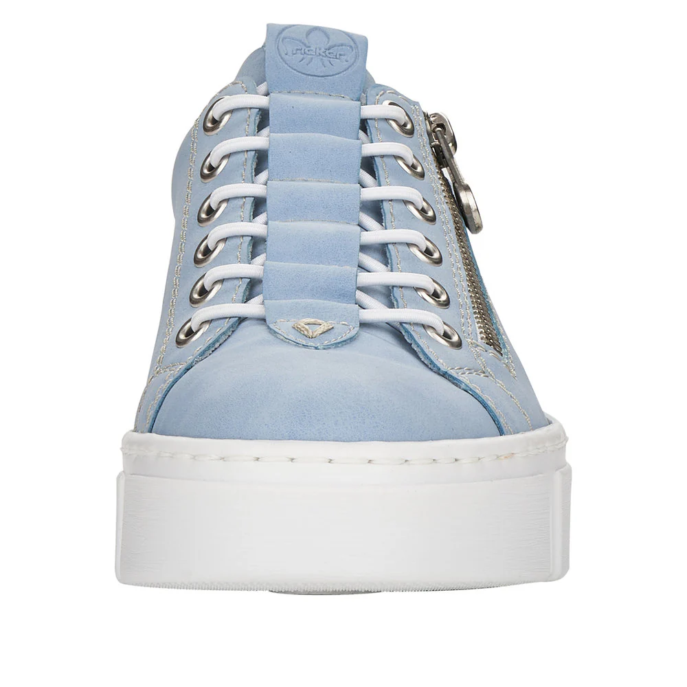 Aqua Blue Lace Up - Image 4