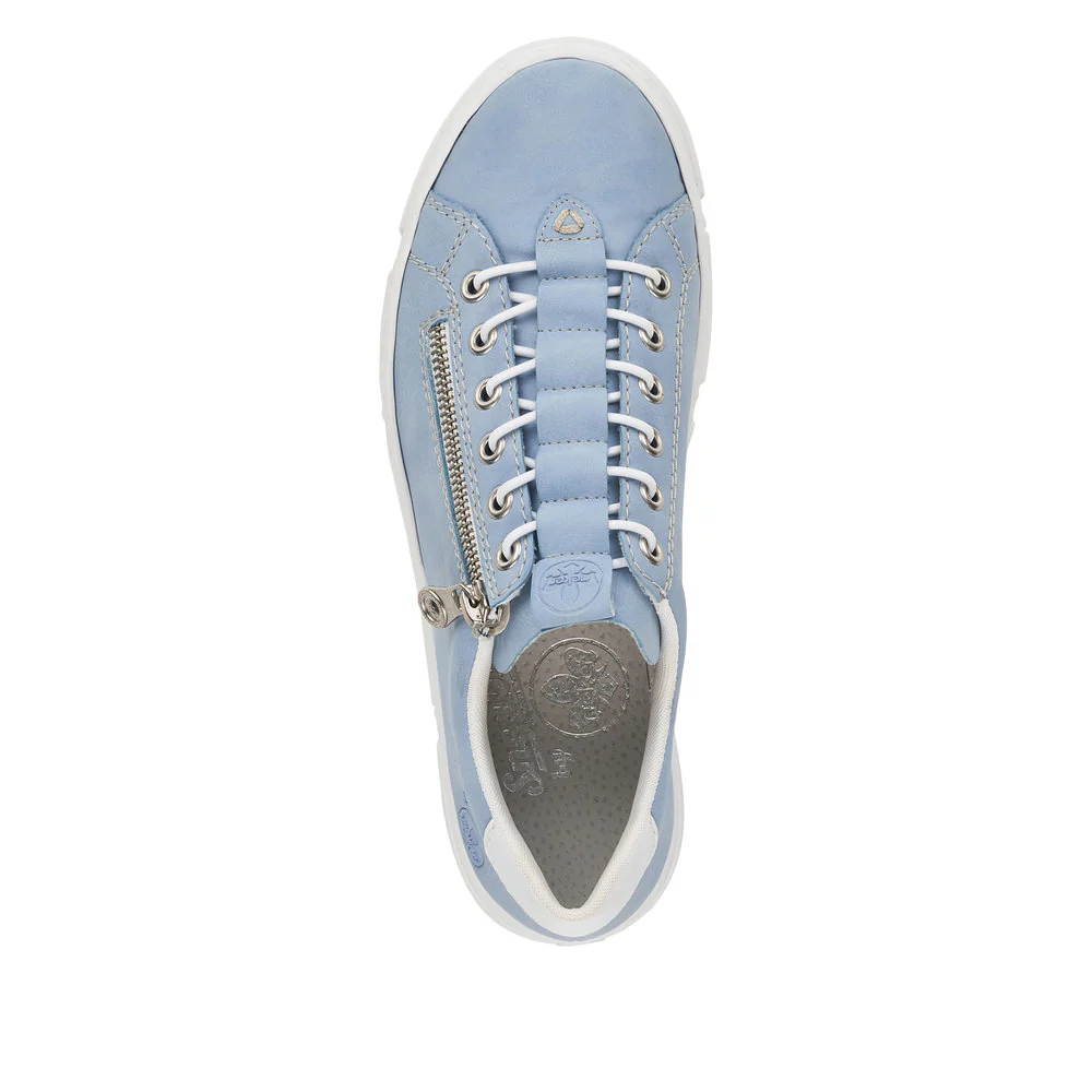 Aqua Blue Lace Up - Image 6