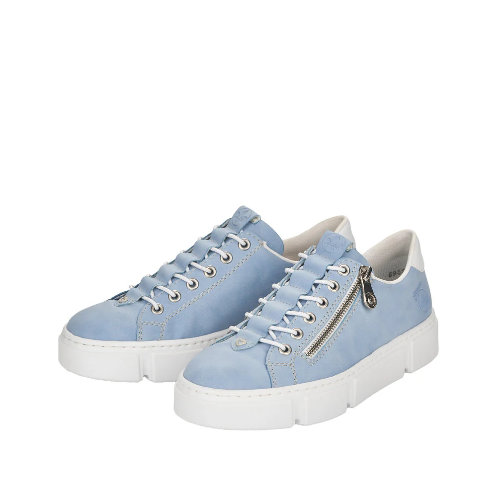 Aqua Blue Lace Up - Image 7