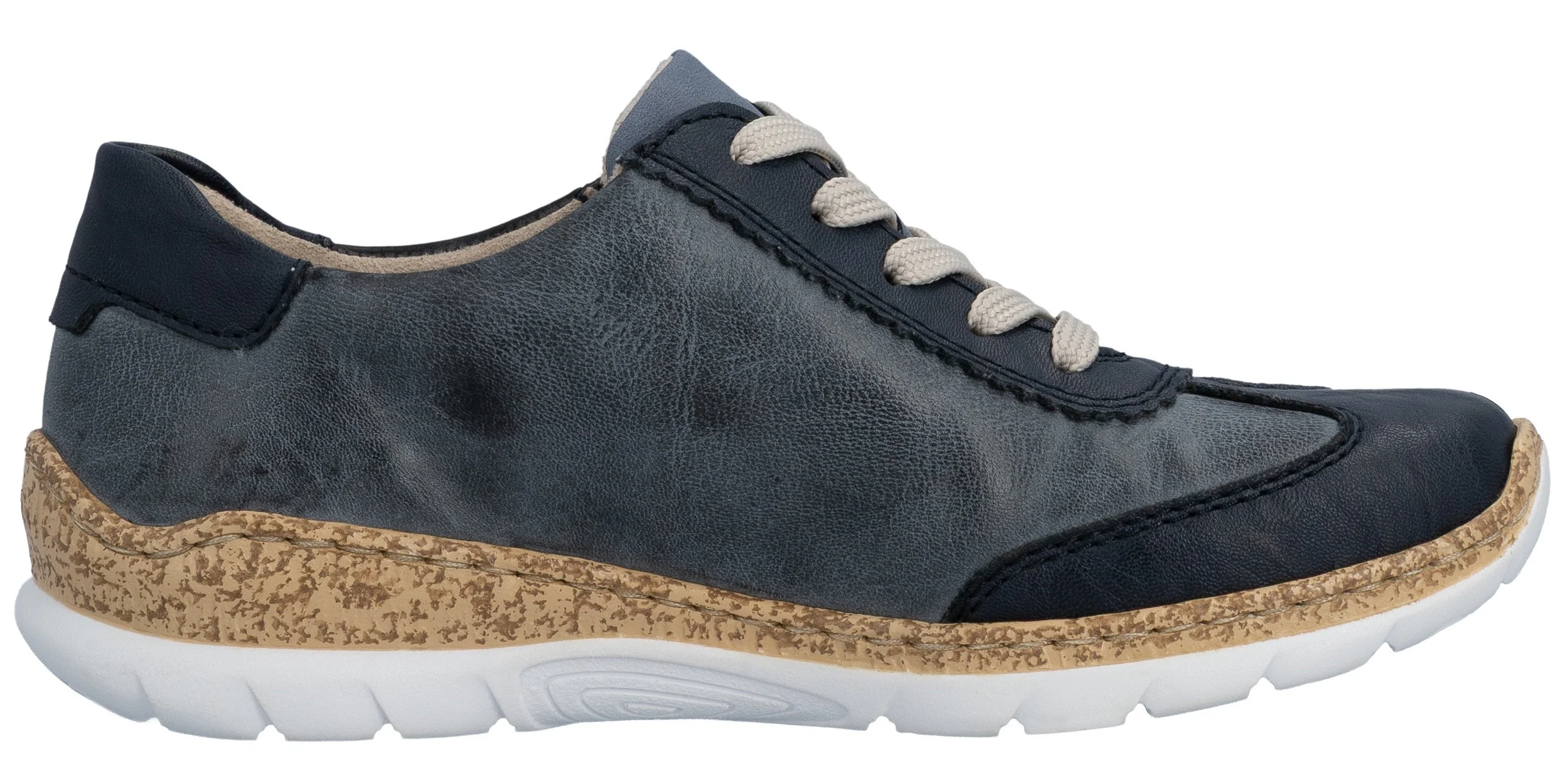 Atlantic Blue Lace Up