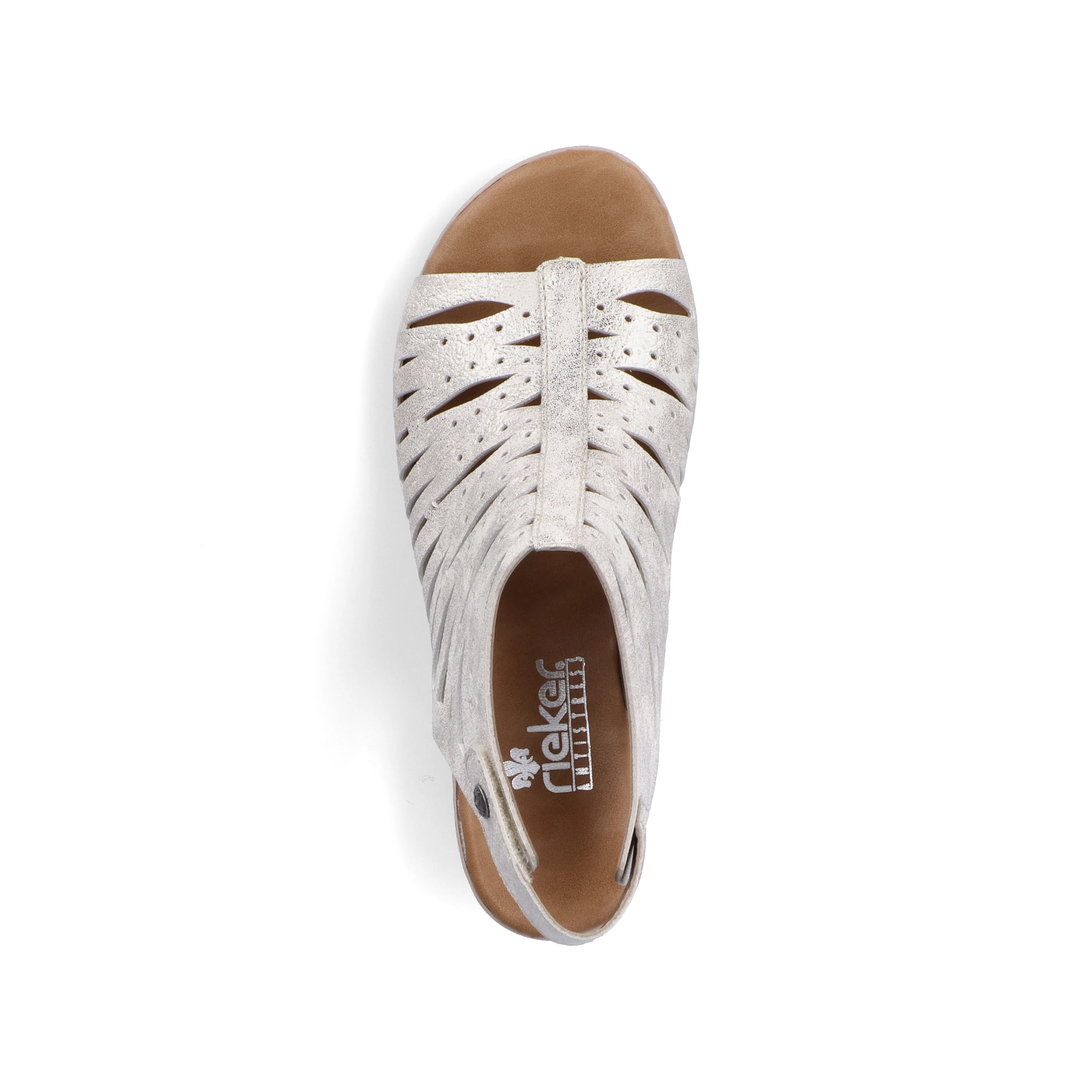 Beige Gold Dress Sandal - Image 4