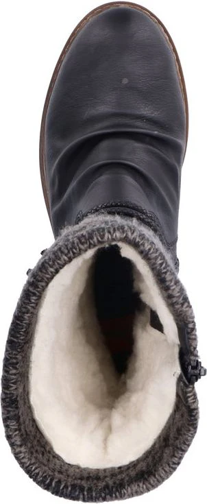 Black Back Lace Boot - Image 6