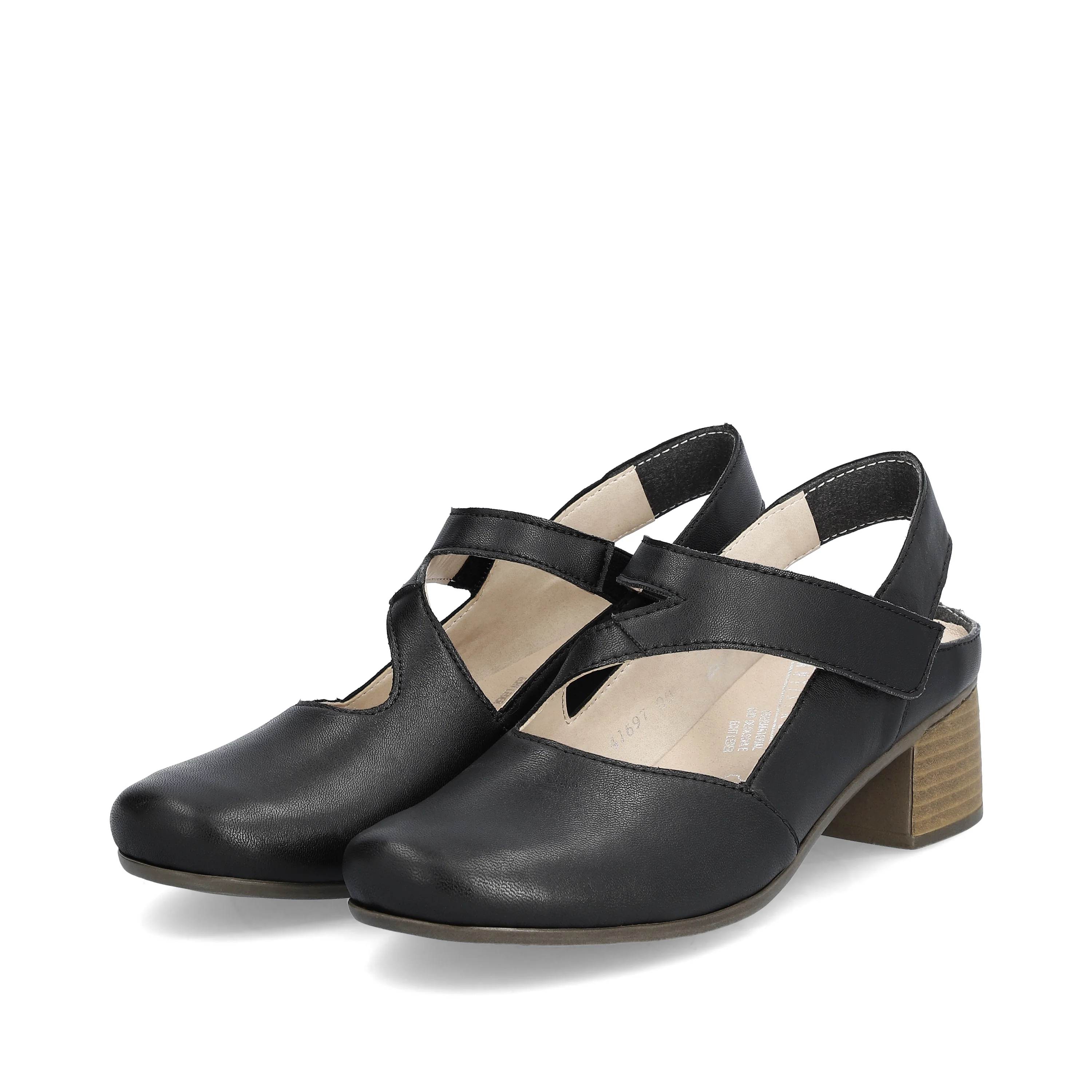 Black Closed Toe Sandal - Image 8