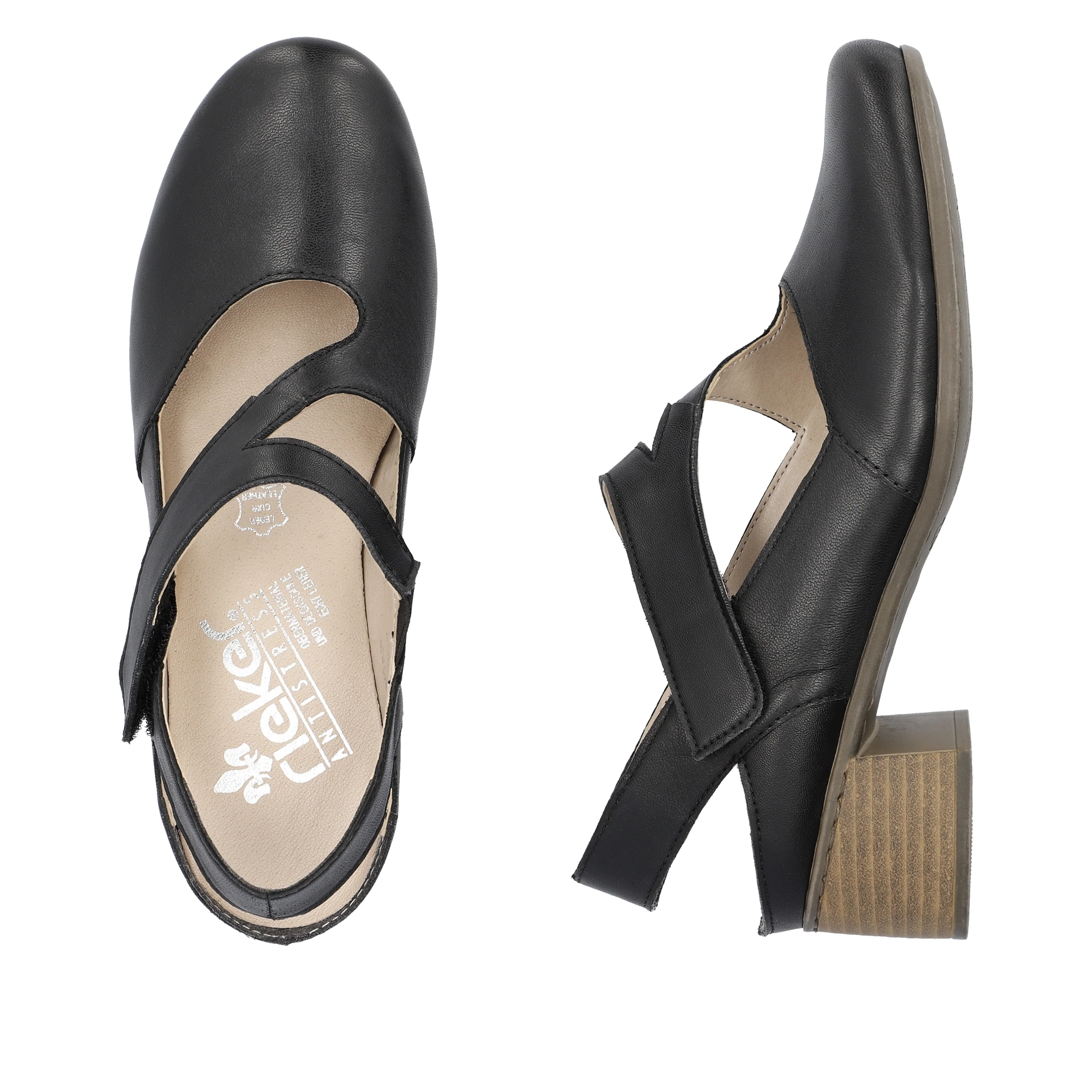 Black Closed Toe Sandal - Image 9