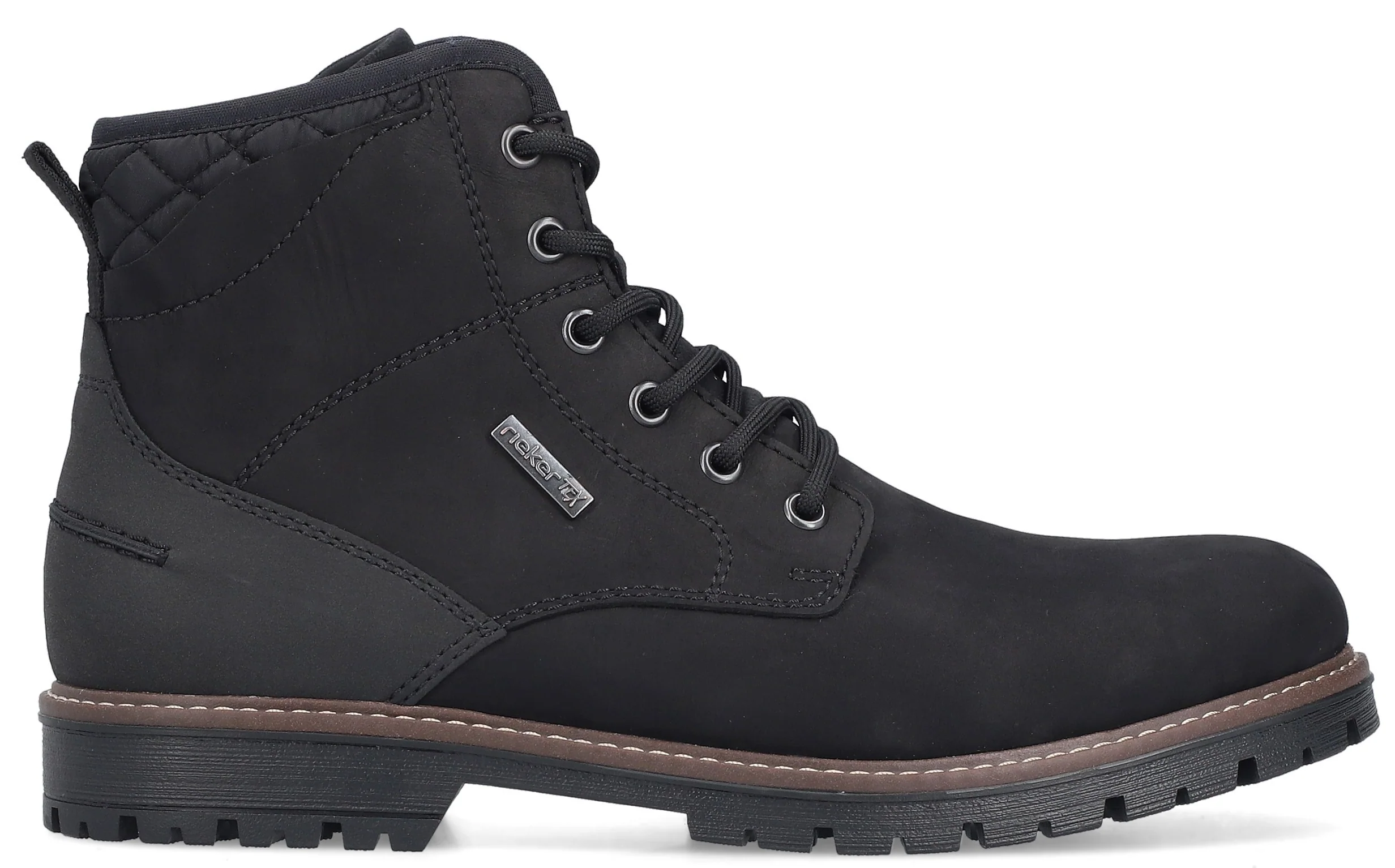 Black Lace Up Boot