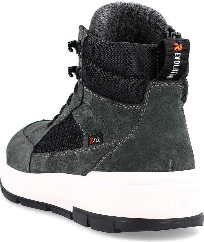 Black Lace Up Boot - Image 5
