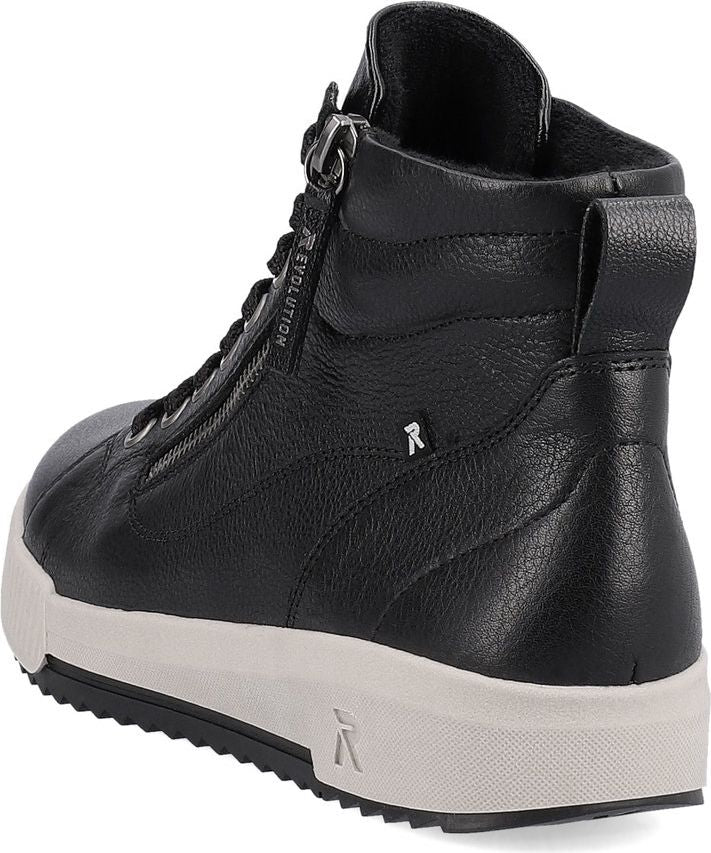 Black Lace Up Boot - Image 5