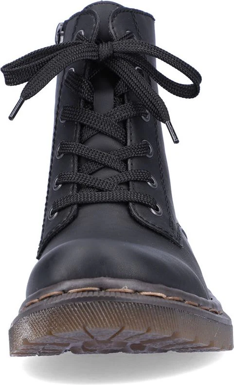 Black Lace Up Fur Lined - Image 4