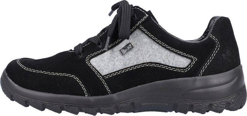 Black Lace Up Hiker - Image 3