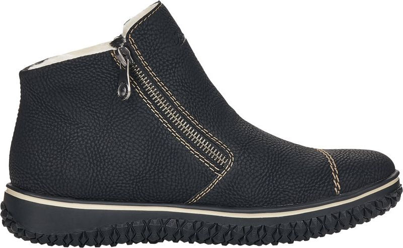 Black Side Zip Boot - Image 2