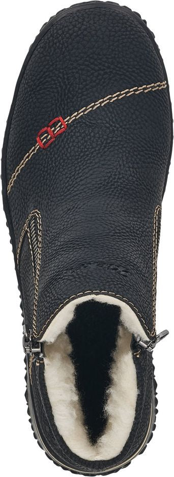 Black Side Zip Boot - Image 4