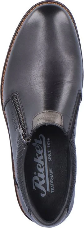 Black Side Zip Slip On - Image 4