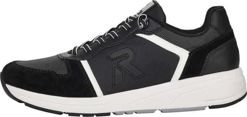 Black/Silver Lace Up - Image 3