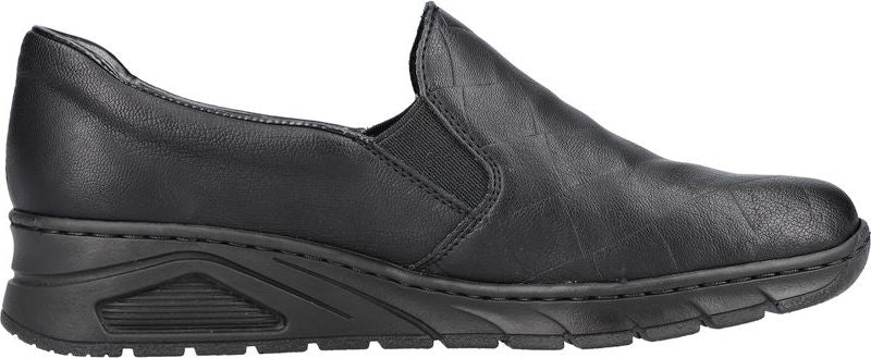 Black Slip On Wedge Heel - Image 2