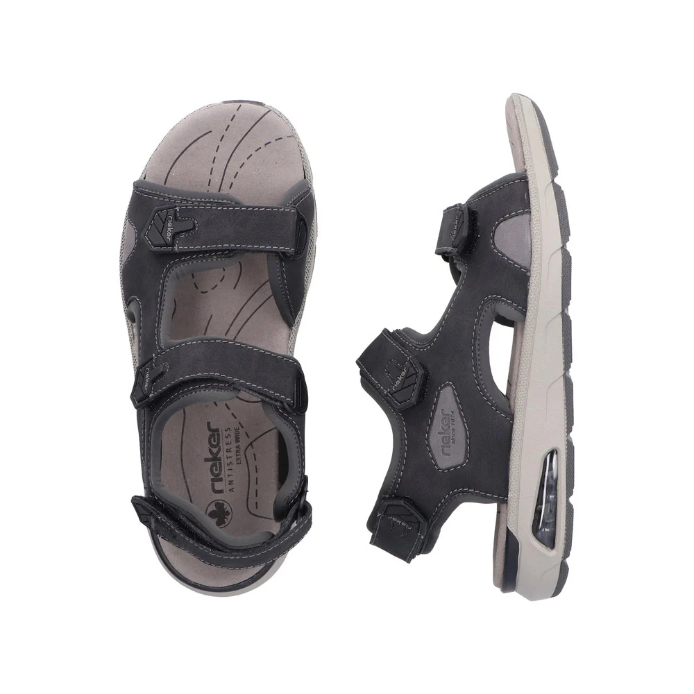 Black Velcro Sandal - Image 8