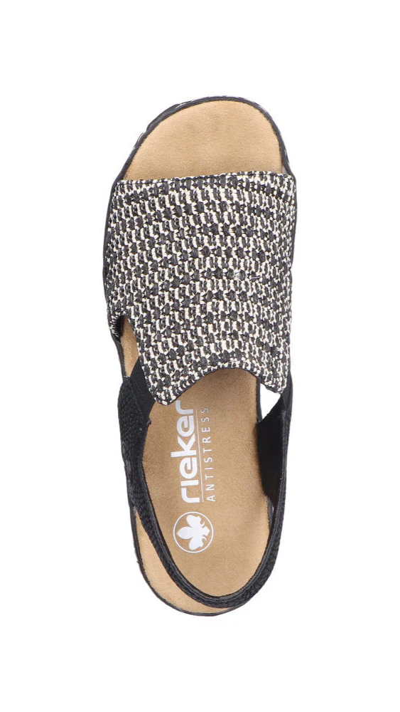 Black Woven Sling Back - Image 6