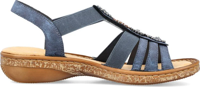 Blue Beaded Slingback - Image 2
