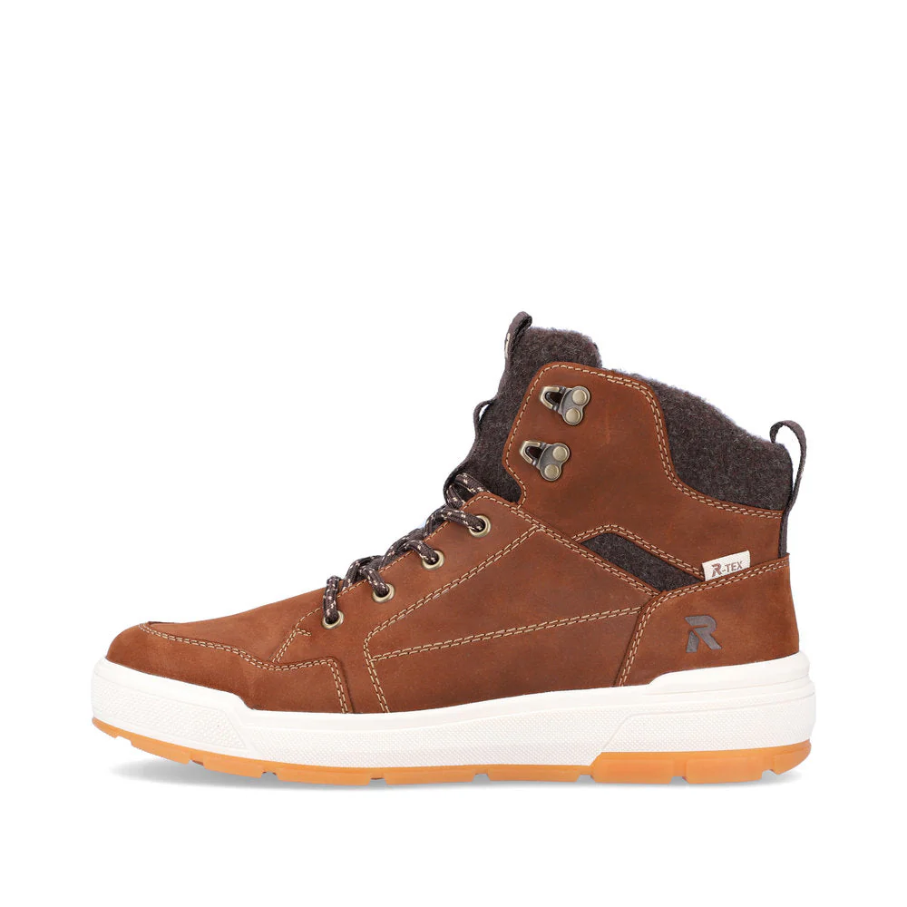 Brown Lace Up Boot - Image 3