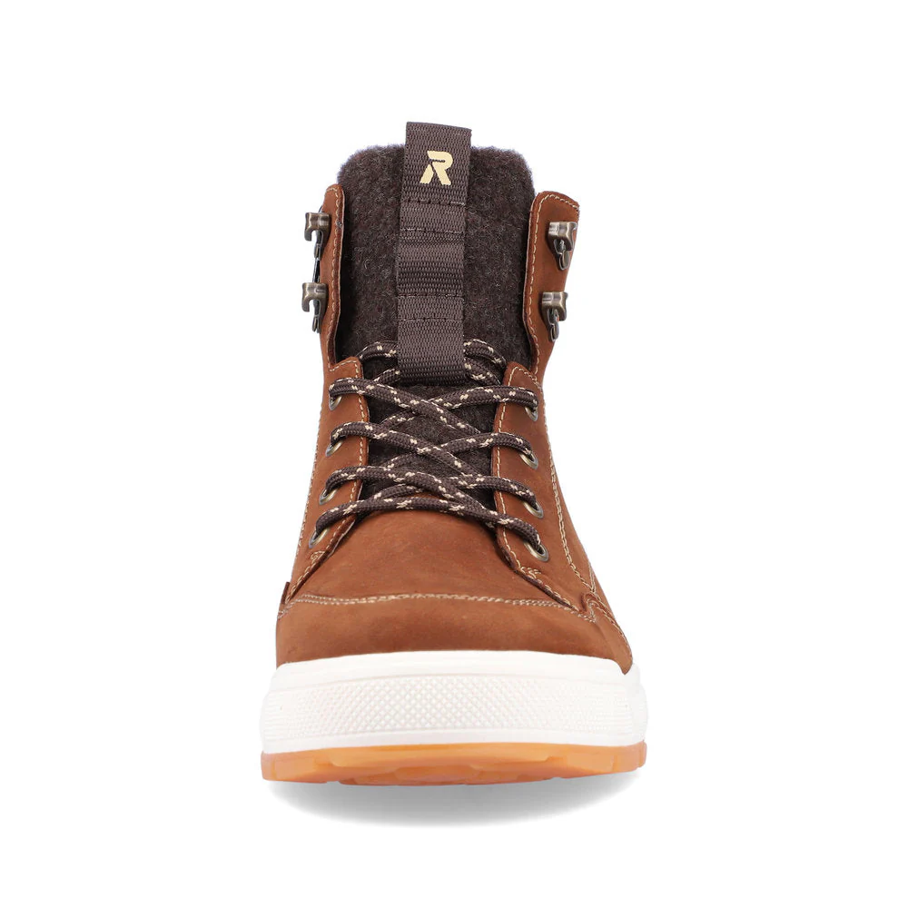 Brown Lace Up Boot - Image 4
