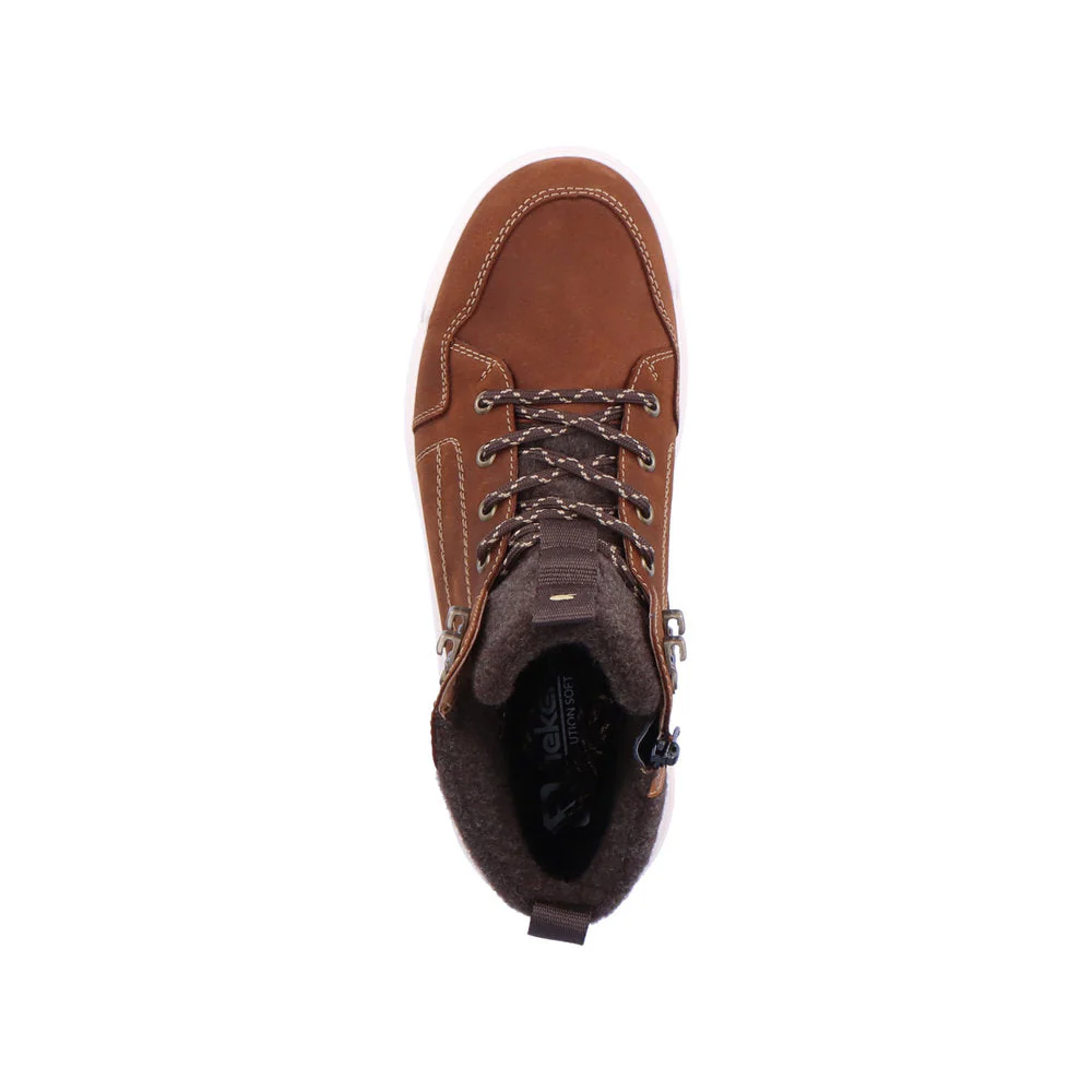 Brown Lace Up Boot - Image 6