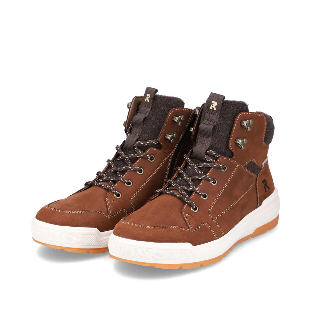 Brown Lace Up Boot - Image 8