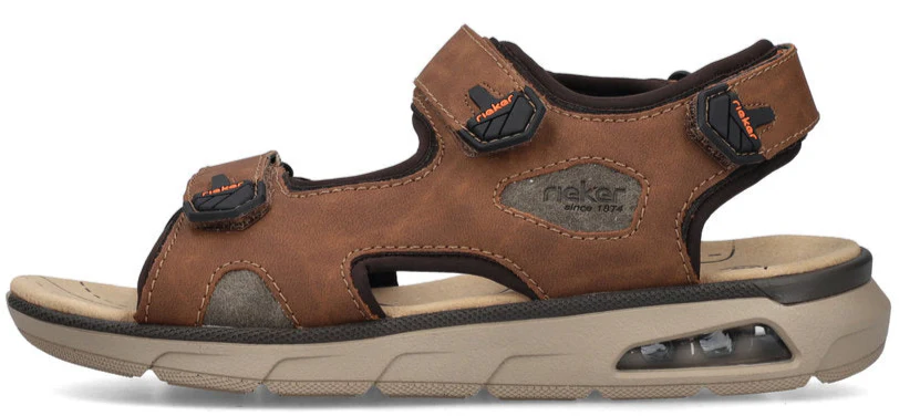 Brown Velcro Sandal - Image 3