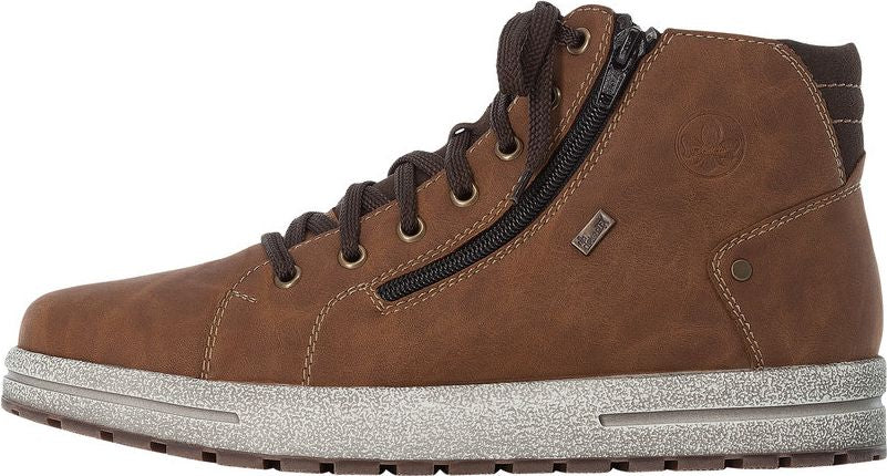 Brown Warm Lined Lace Up Boot - Image 5