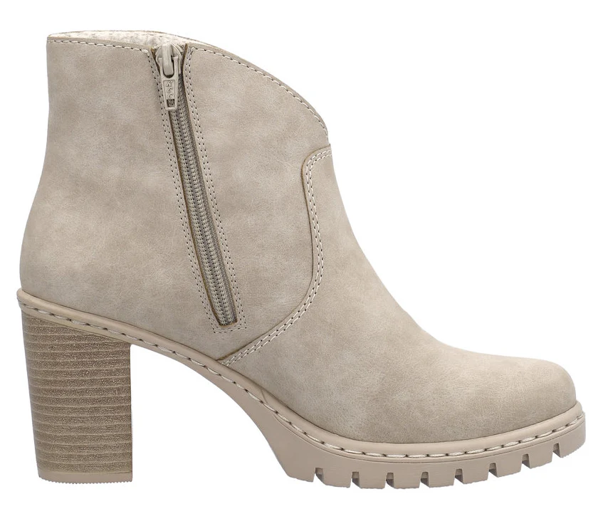 Champagne Heeled Boot - Image 2