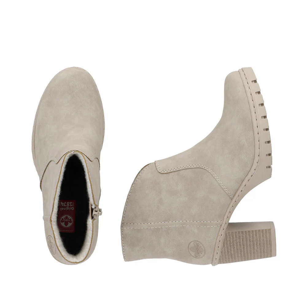 Champagne Heeled Boot - Image 9