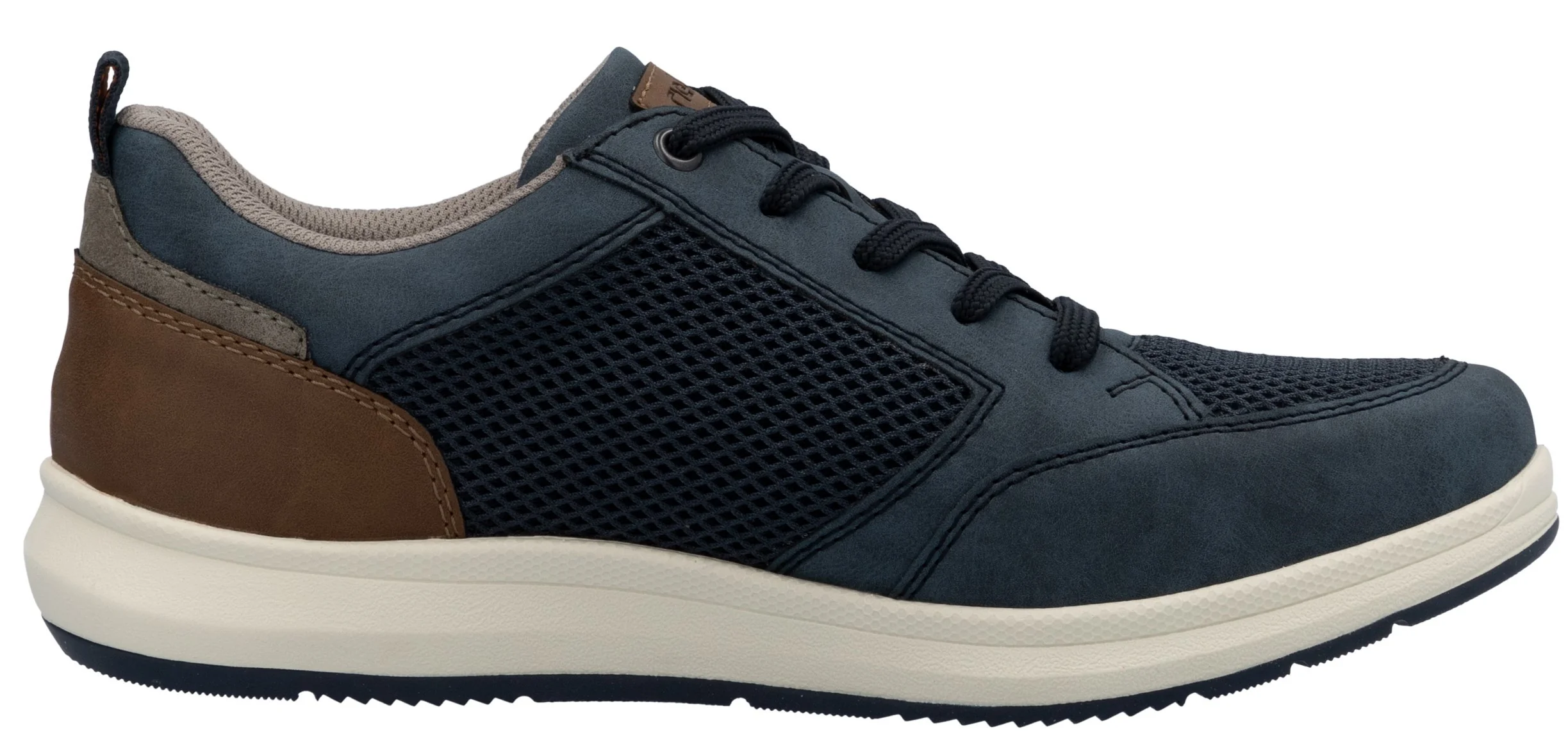 Denim Lace Up