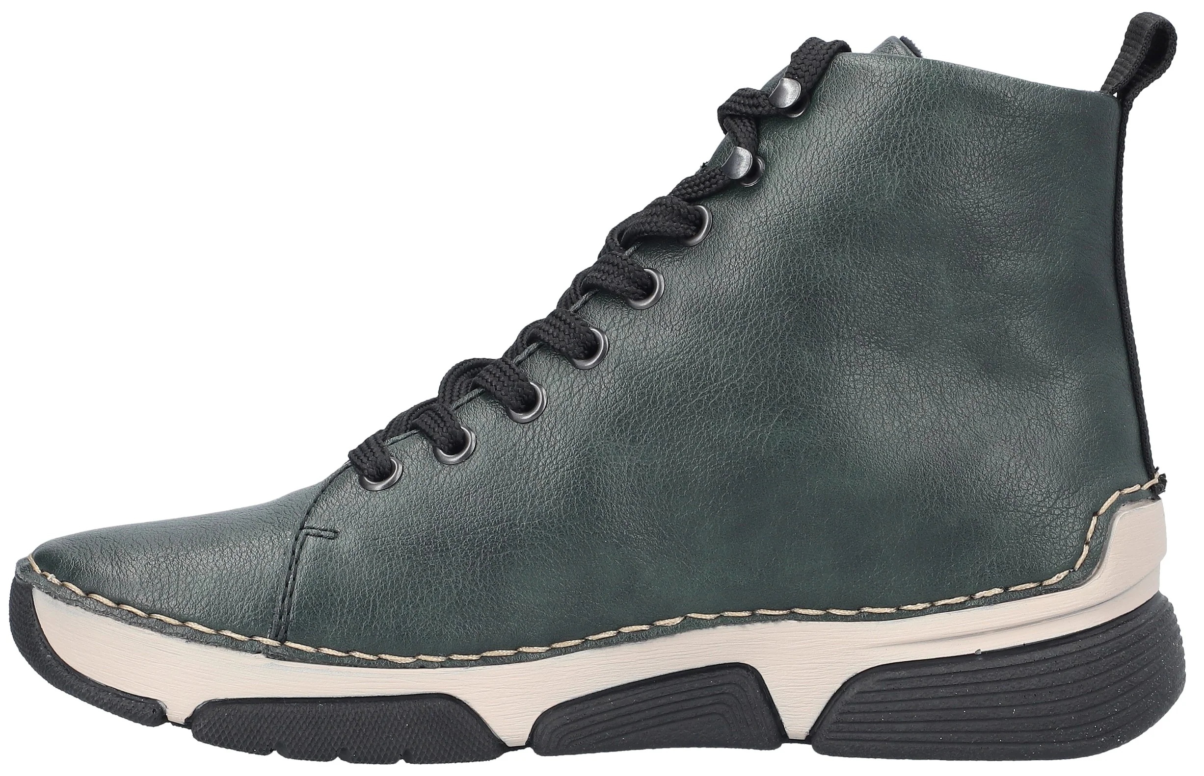 Green Lace Up Boot - Image 2