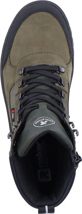 Green Lace Up Winter Boot - Image 6