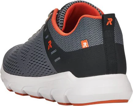 Grey/Orange Mesh Lace Up - Image 5