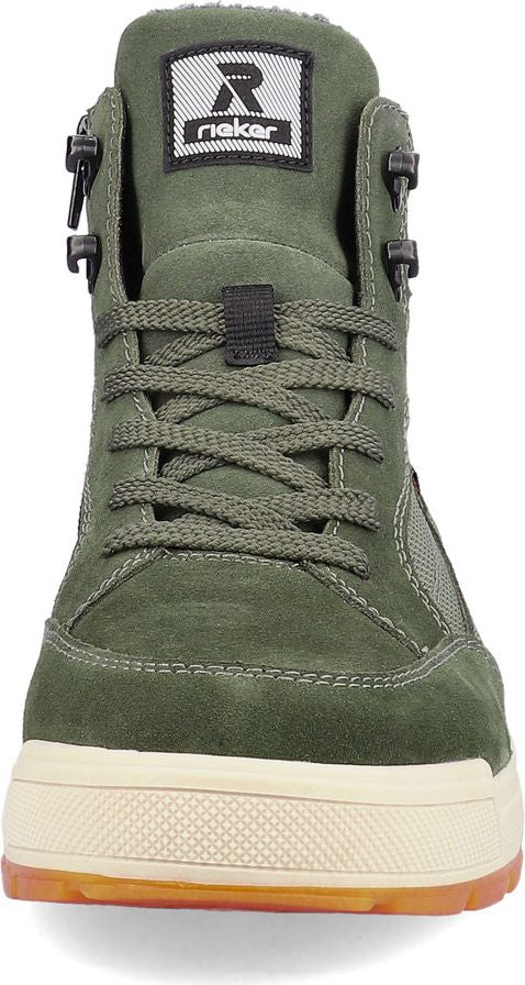 Khaki Lace Up Boot - Image 4