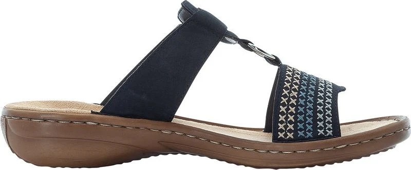 Navy Slide Sandal - Image 2