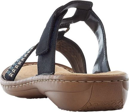 Navy Slide Sandal - Image 4