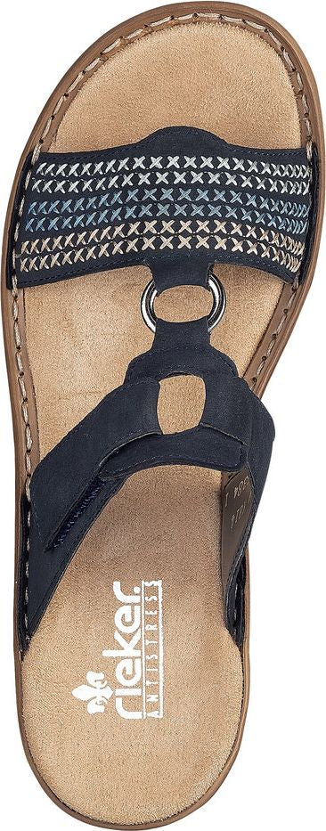 Navy Slide Sandal - Image 5