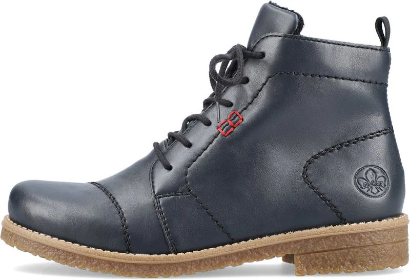 Ocean Blue Lace Up Boot - Image 3